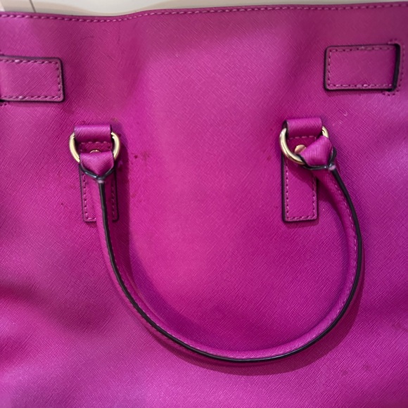 Authentic Michael Kors Pink Purse Shoulder Bag - Picture 5 of 10